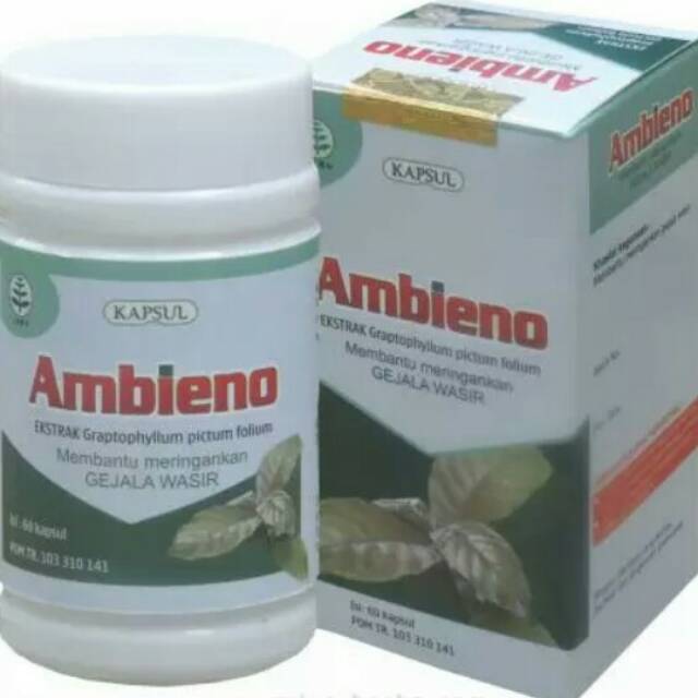 Obat herbal ambien dengan kapsul ambien