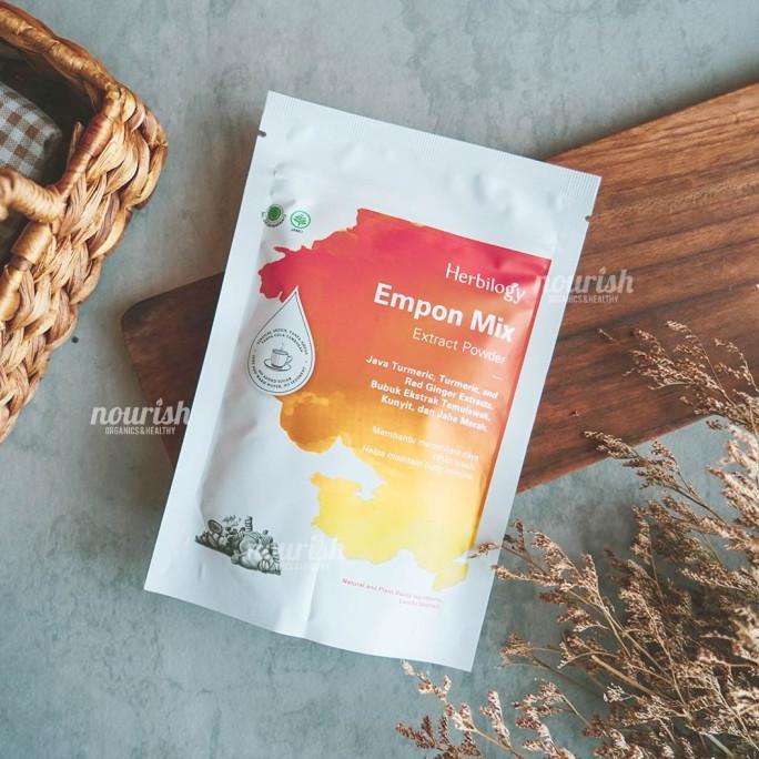

Herbilogy Empon Mix (Bubuk ekstrak Kunyit, Temulawak, Jahe Merah) 100g