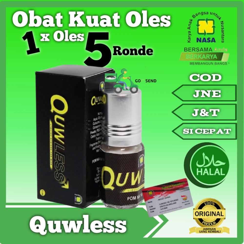 Jual Obat Kuat Pria Tahan Lama Minyak Oles Pria Perkasa Quwless Nasa Obat Sex Oles Obat 9847