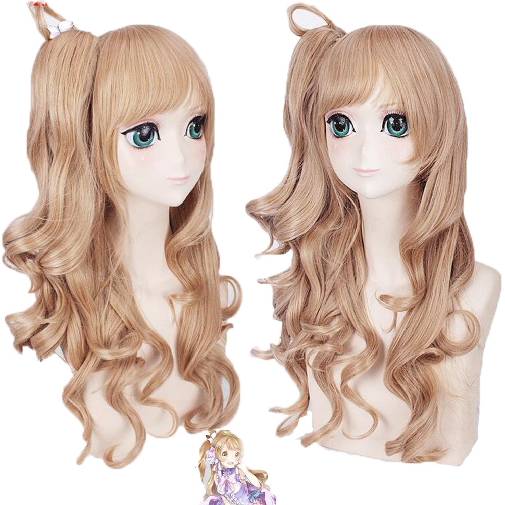 PREORDER High Quality Anime LoveLiveSunshine Love Live Wig Mari Ohara Blonde Mixed Cosplay Hair Wigs