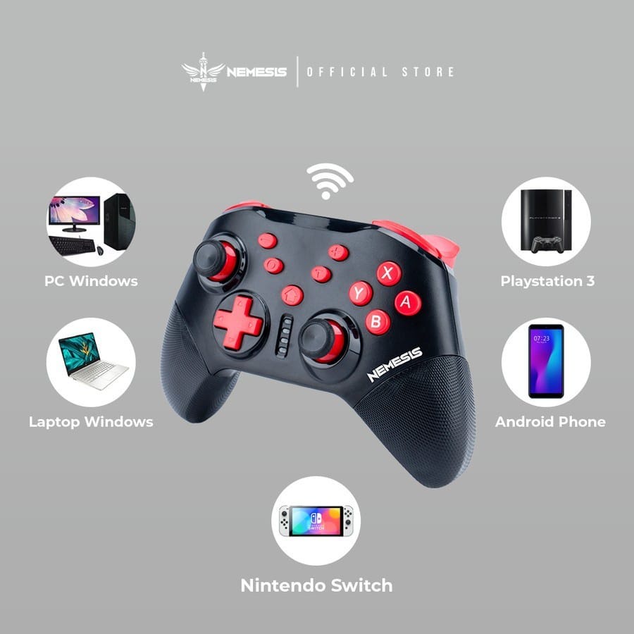 C_    NYK GP200 / GP-200 Rogue Bluetooth Gamepad / Joystick / Stick