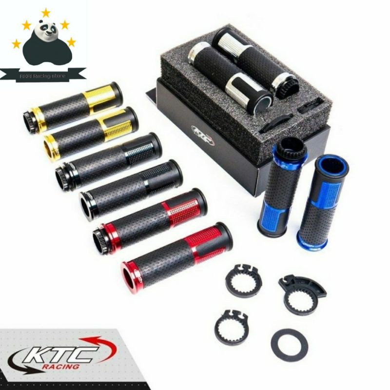 Hand Grip KTC Racing Full Cnc Universal  Handgrip Motor Variasi Nmax Pcx Beat Mio Vario