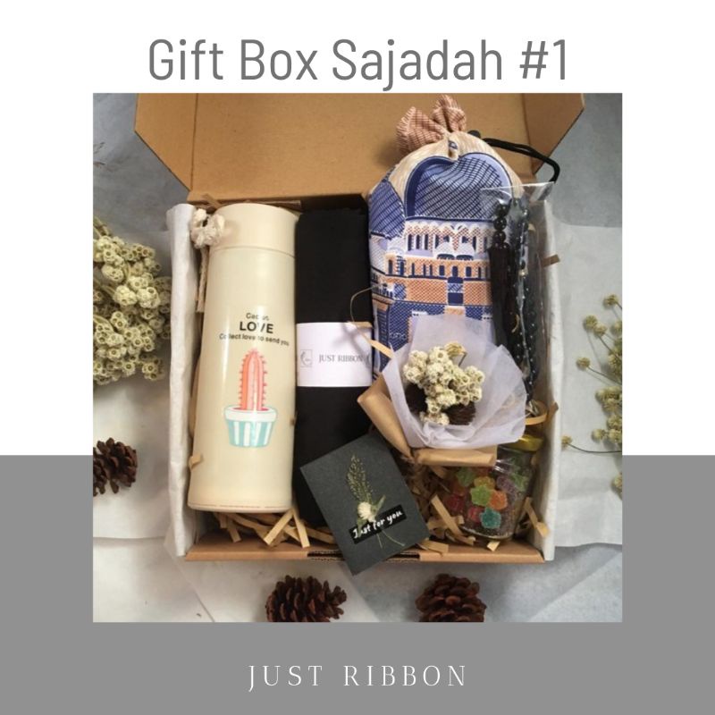 

JUST RIBBON - Gift Box Sajadah Travel #1