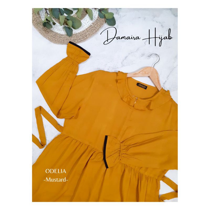 HOMEDRESS | SETELAN CELANA BAJU | DAILY DRESS | TUNIK ODELIA by DAMAIRA