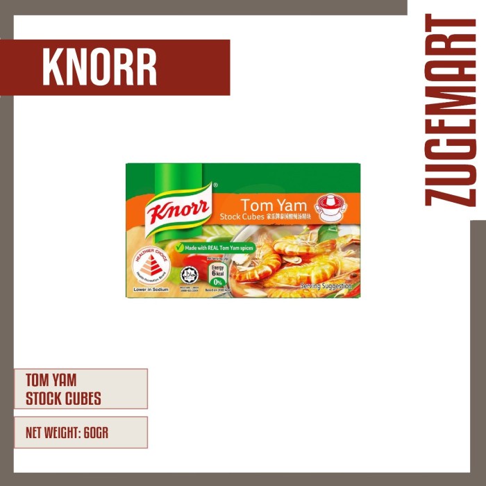 

Knorr Bumbu Tom Yam Cube Singapore 60 gr Original