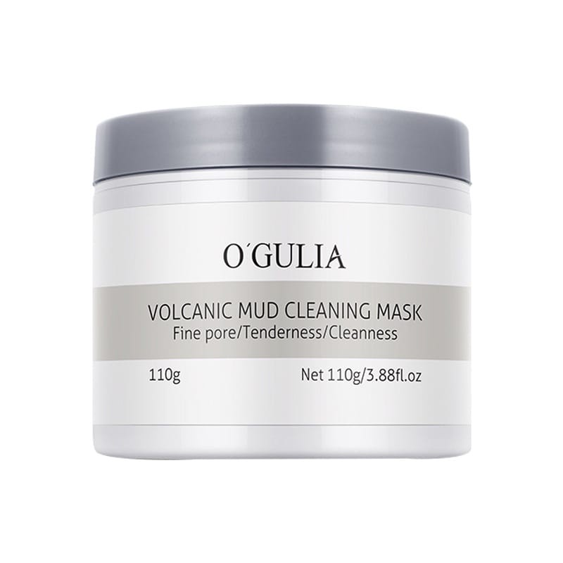 [O'GULIA] VOLCANIC MUD MASKER WAJAH PORE DELICATE CLAY MASK 110GR | WASH OFF MASK