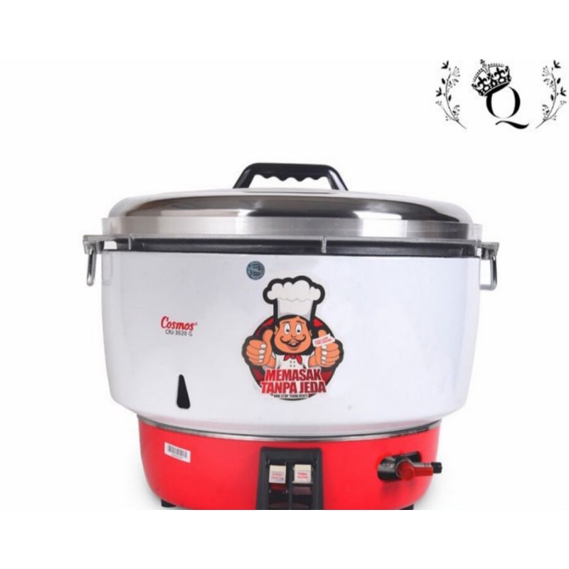 Rice Cooker Gas Cosmos Jumbo 20 Liter CRJ 3020 G