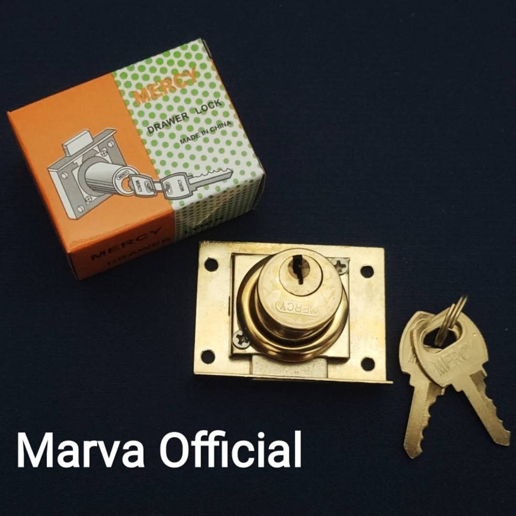 kuci laci kuning KUNINGAN mercy kuci laci MERCY drawer lock mercy kunci loker kunci lemari bukan kun