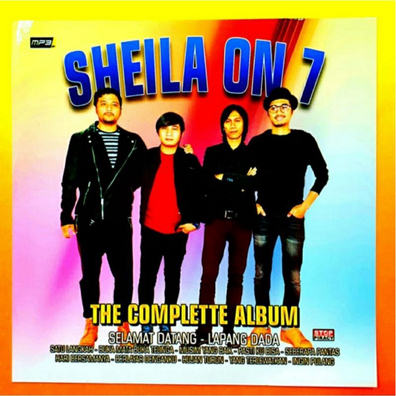 PROMO KASET MP3 LAGU AUDIO COLLECTION SHEILA ON 7