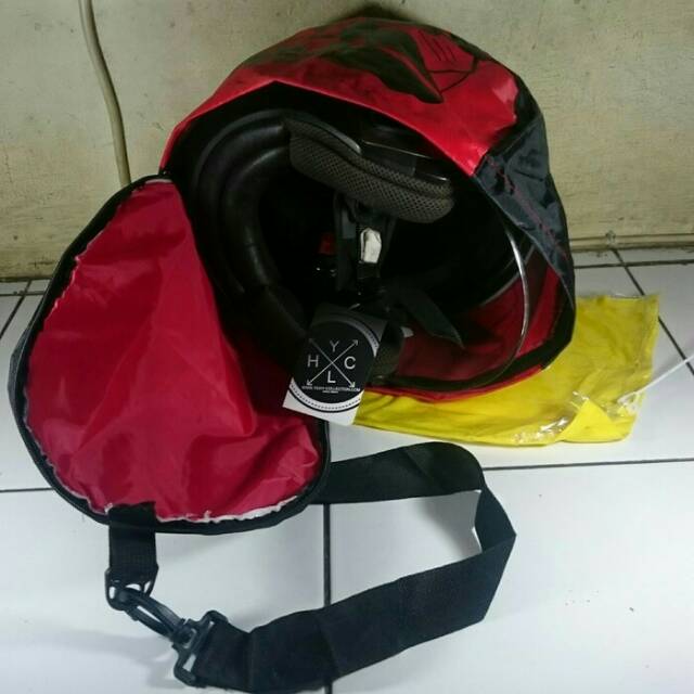 Cover Helmet,  Tas Helm Anti Hujan FUNCOVER