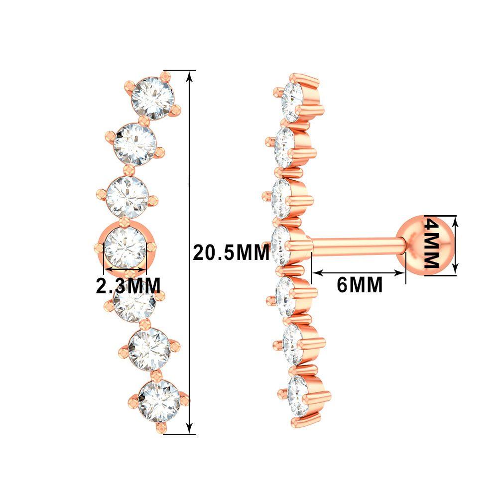 Preva Piercing Anting Tindik Pary Hadiah Cartilago Tragus Piercing Perhiasan Tubuh