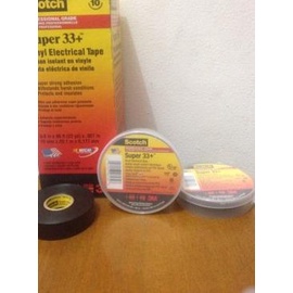 

➤ scotch Super 33+ vinyl electrical tape (3/4 x 66ft) ℗