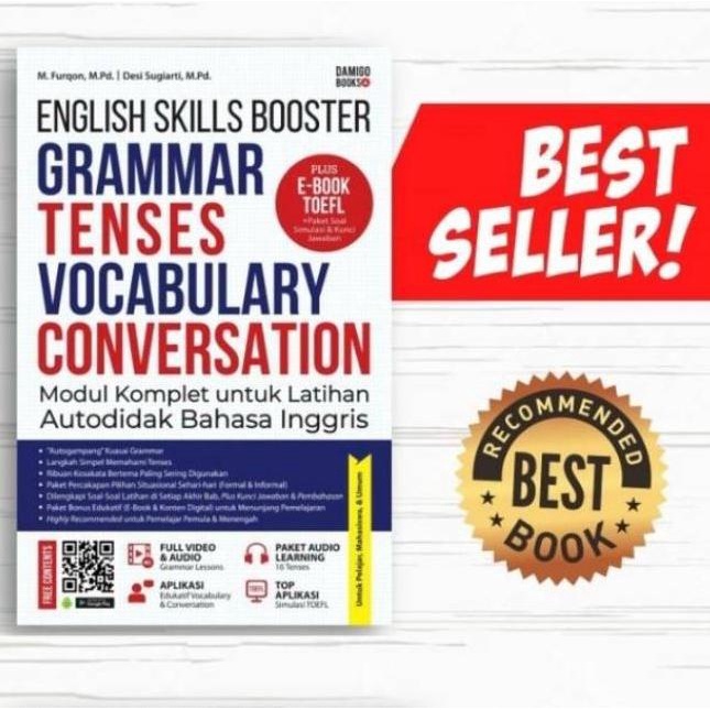 

BUKU BAHASA INGGRIS ENGLISH SKILLS BOOSTER GRAMMAR TENSES VOCABUL