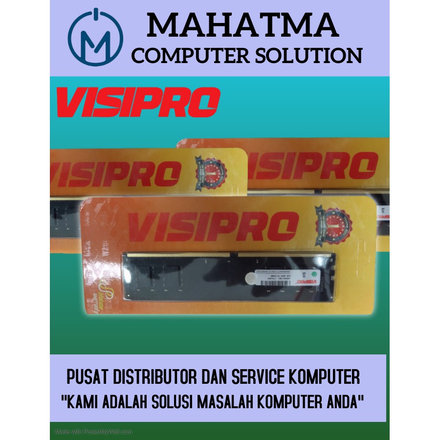 Visipro Ram Heatsink Visipro 2666MHz DDR4 8GB