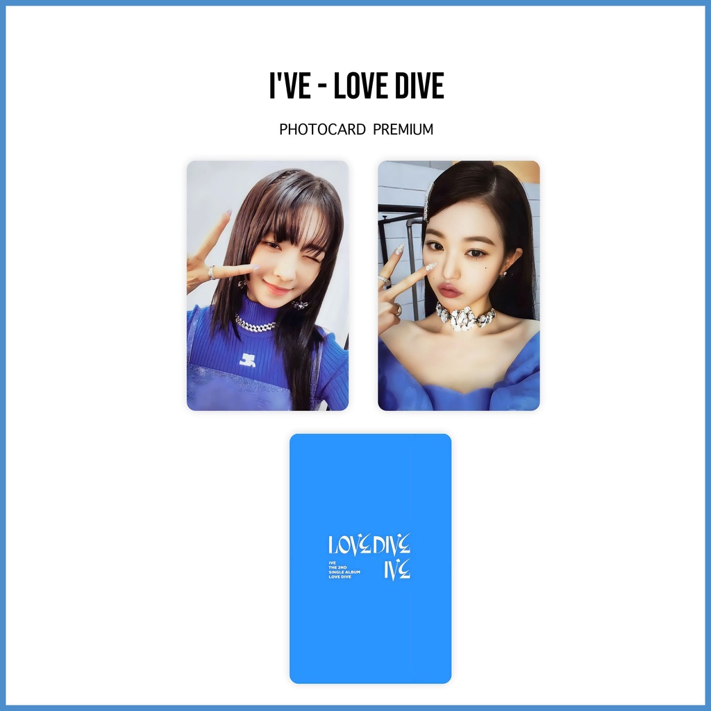 [SET] Photocard Ive Love Dive