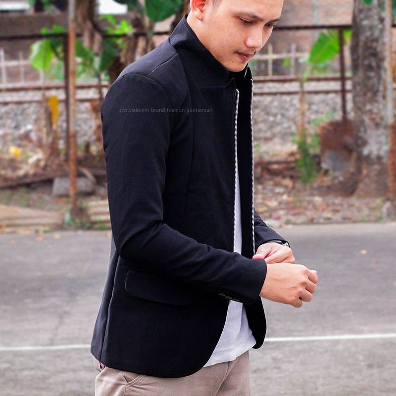 Jaket Korean – lee min hoo Zipper