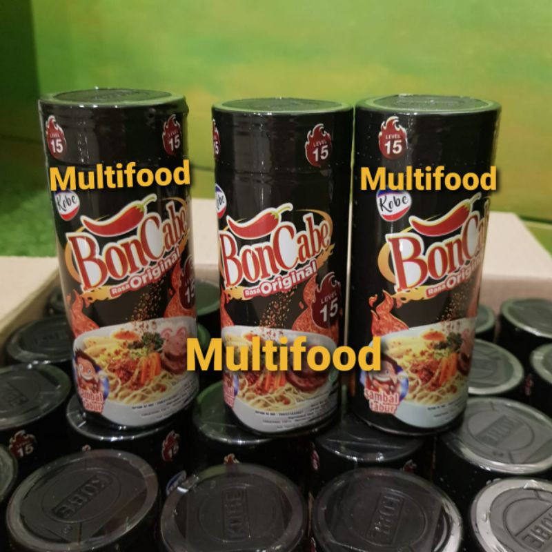 

Boncabe sambal tabur kobe level 15 / boncabe botol sambal level 15