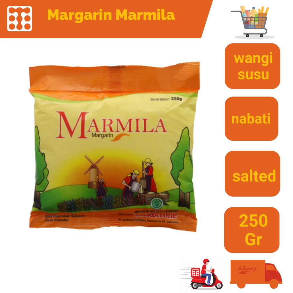 

Margarin Marmila 250 Gr (Isi 2 Pcs)