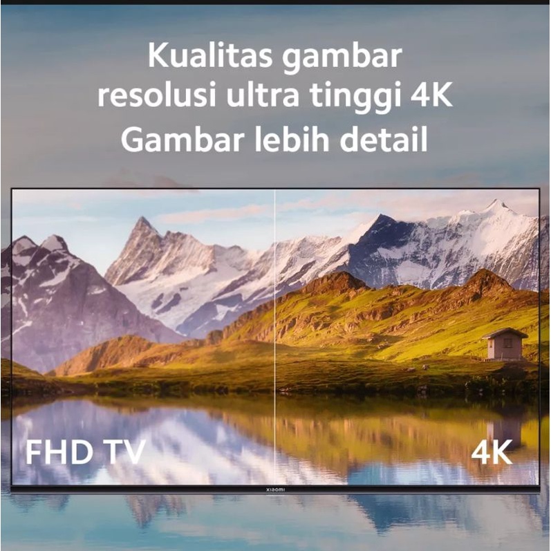 Xiaomi Mi TV A2 43 Inch 4K UHD Android Digital DVBT2 Garansi Resmi (MEDAN/LUAR KOTA)