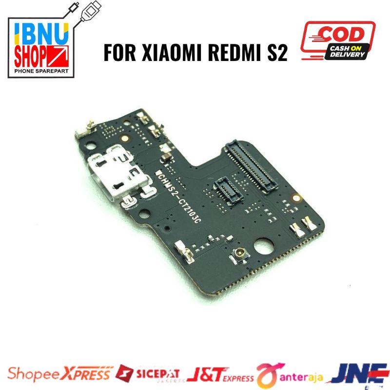 BOARD PAPAN CAS KONEKTOR CONEKTOR CHARGER XIAOMI REDMI S2 PLUG IN MIC