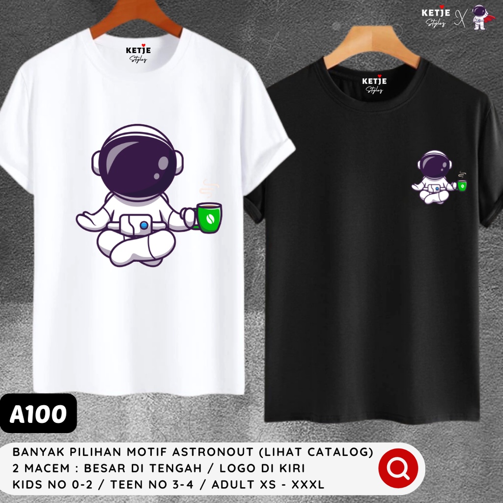 KAOS DISTRO MOTIF ASTRONAUT PART 4 / KAOS ASTRONOUT / KAOS ASTRONOT / KAOS ASTRONOUT / KAOS SPACE / 