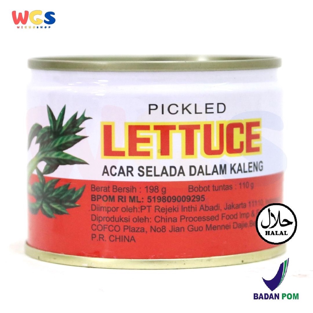 Narcissus Pickled Lettuce 198gr - Acar Sayur Selada