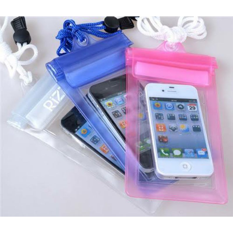 Kantung Hp Waterproof Anti Air / Dompet Kalung Hp Anti Basah