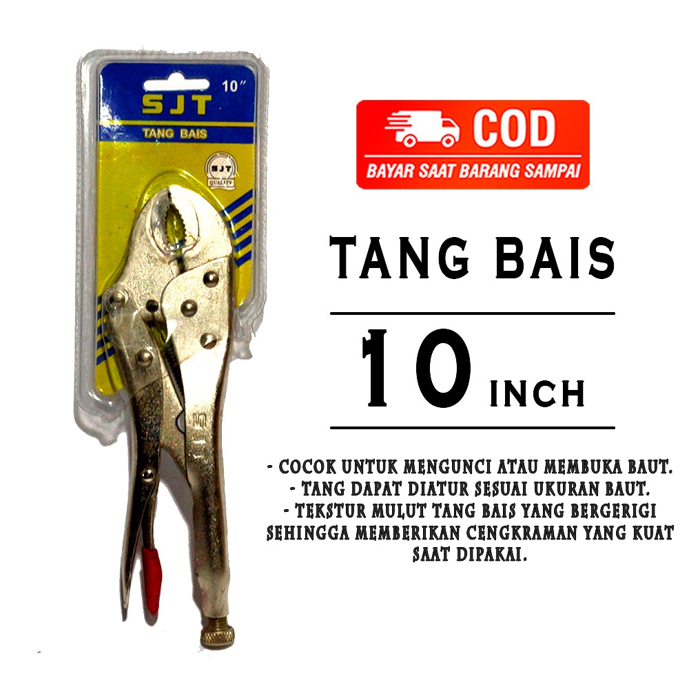 TANG BAIS / TANG JEPIT SJT BULAT 10 INCH 10&quot;