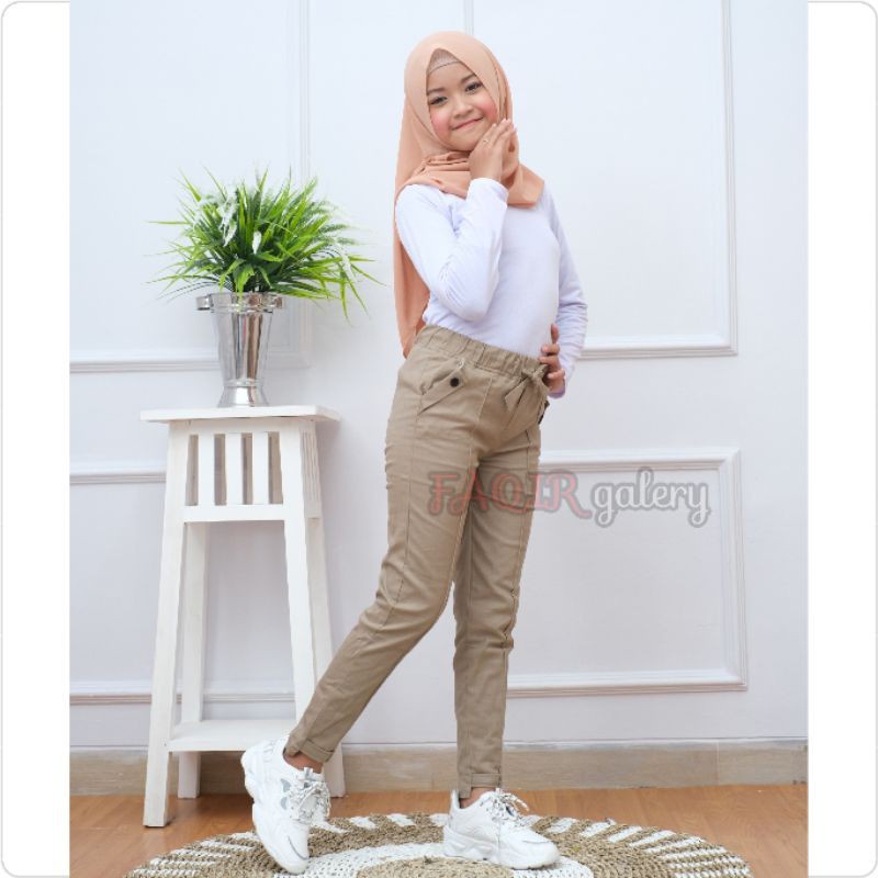 CELANA BAGGY PANTS PREMIUM ANAK PEREMPUAN USIA 4-12 TAHUN/CELANA ANAK PREMPUAN / BAGGY PANTS ANAK TANGGUNG