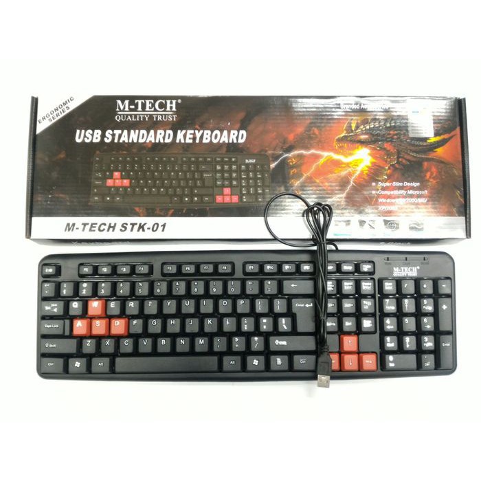 Keyboard Komputer M-tech STK-01 usb