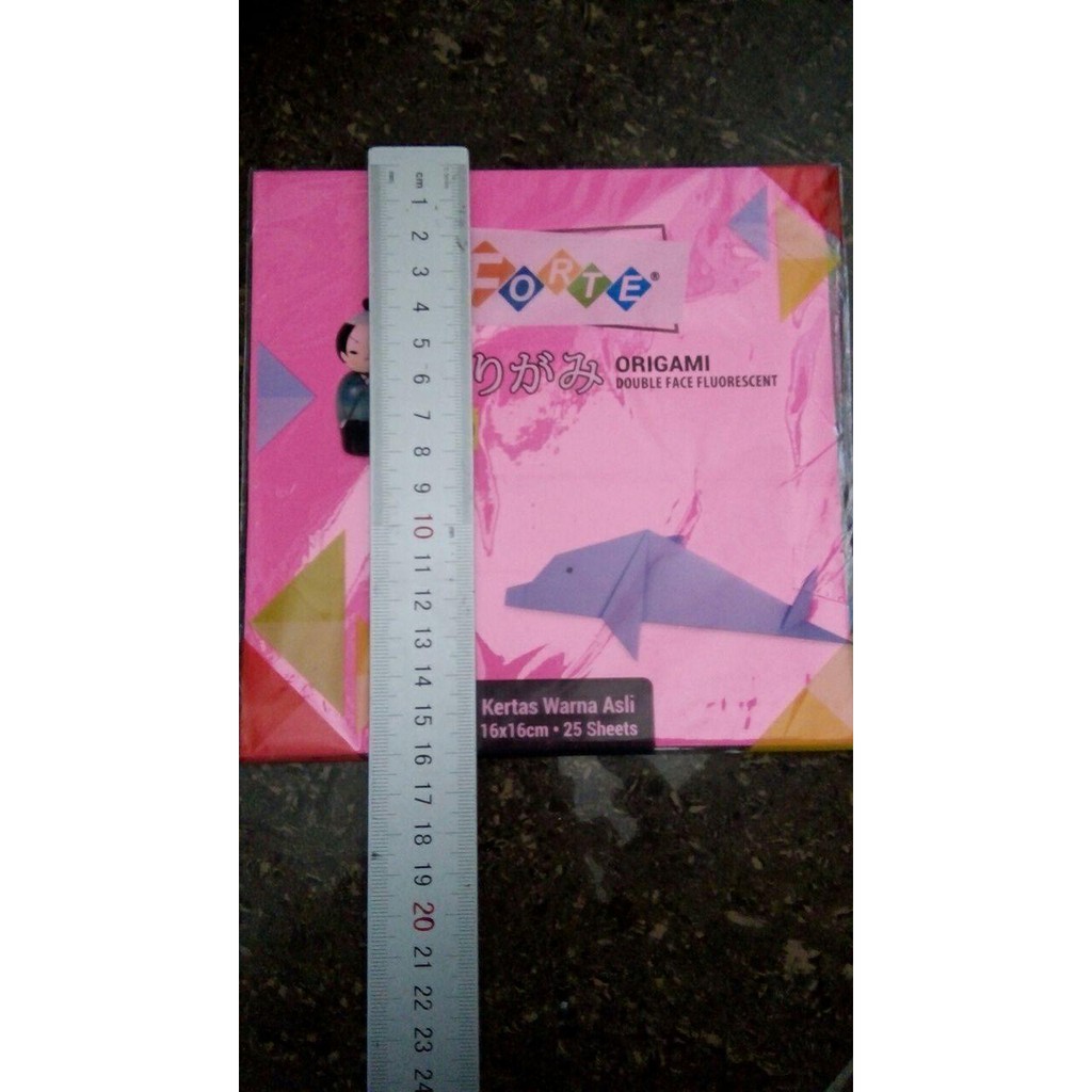 

Origami Lipat Warna-warni 16x16cm