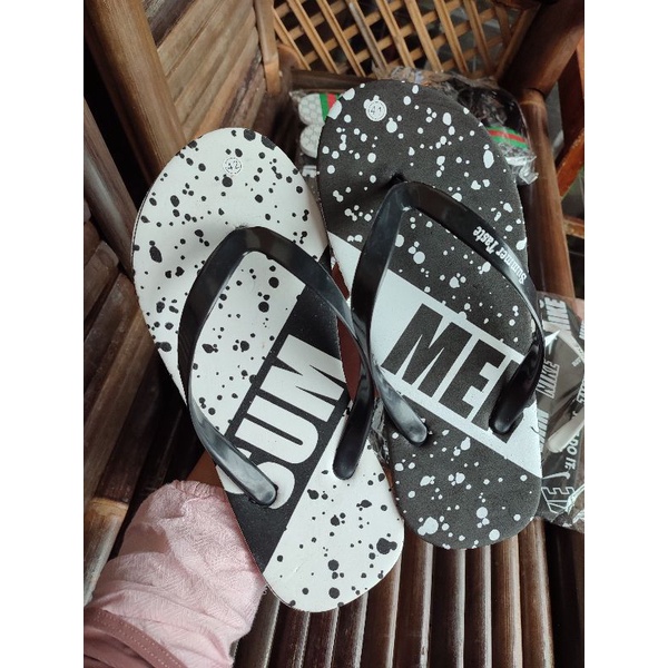 Sandal Jepit Pria Summer Bintik | Sendal Distro Surfing Casual