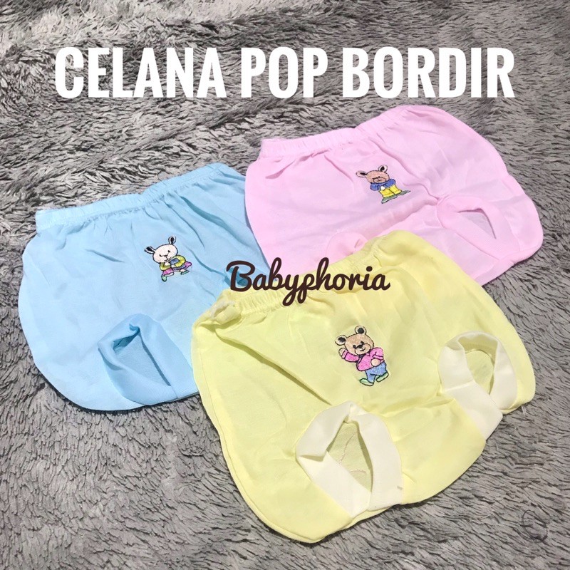 (Isi 6) Celana Pop Kacamata PE
