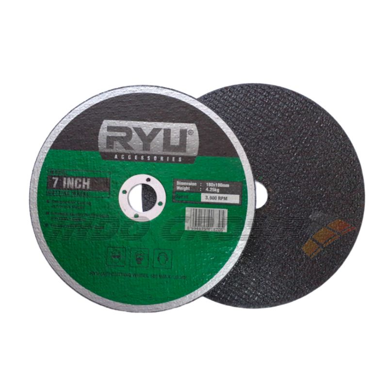 RYU Cutting Wheel 7 inch Mata Pisau Gerinda Batu Potong Besi 7&quot;