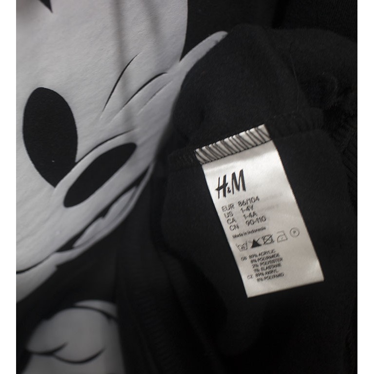 Sweater Hoodie Mickey H&amp;M Divide Premium