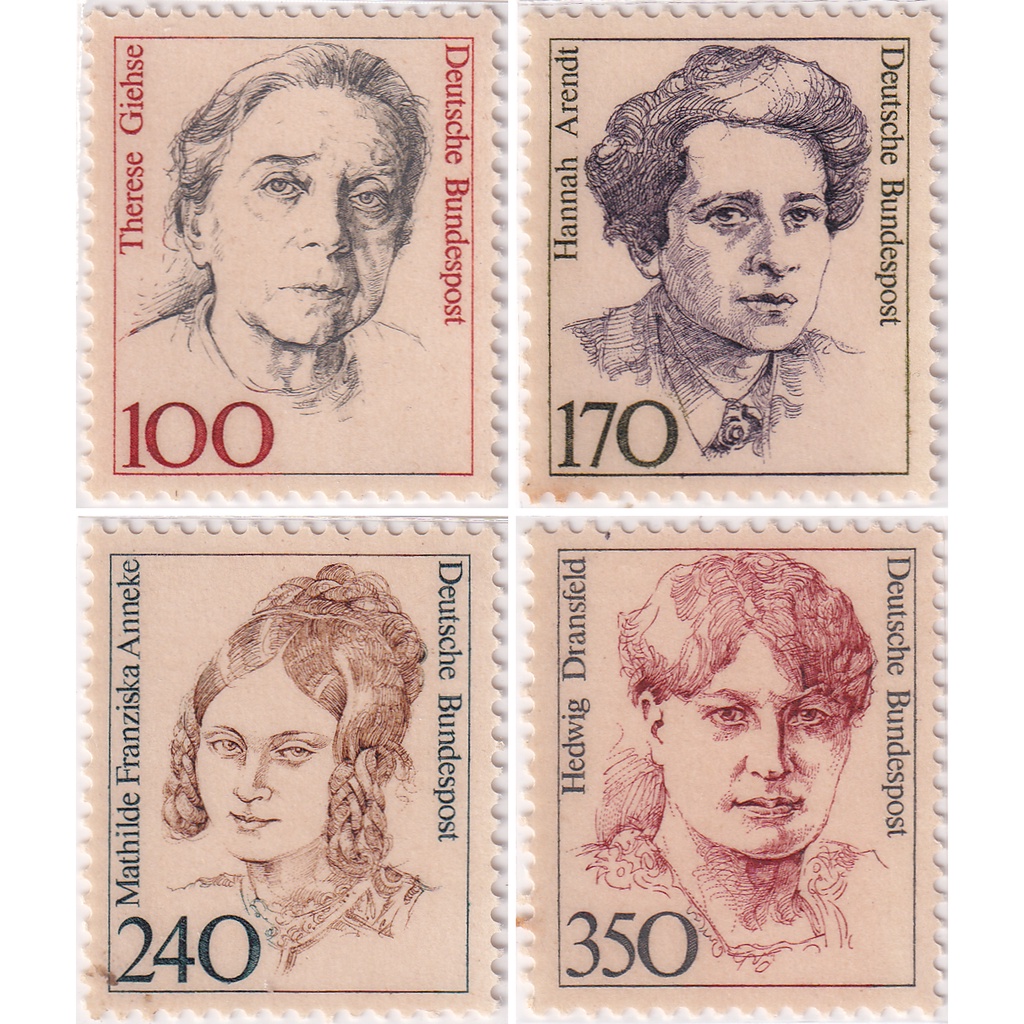 

Prangko Germany 1988 - Famous Women