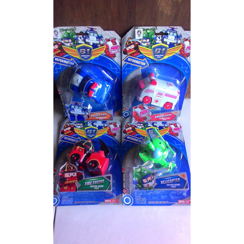 ROBOCAR POLI TERMURAH TERLARIS TRANSFORMER
