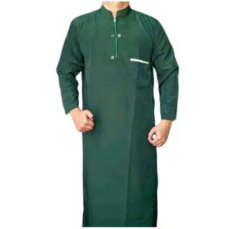 JUBAH MUSLIM PRIA  UMROH AL HARBI ORIGINAL GAMIS PRIA