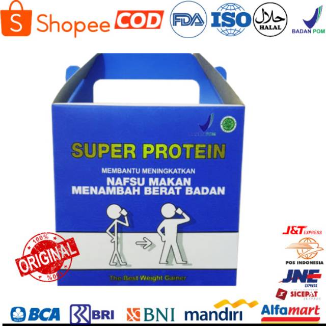 Super Protein Original Pengemuk Penambah Berat Badan Organuk Dewasa & Anak