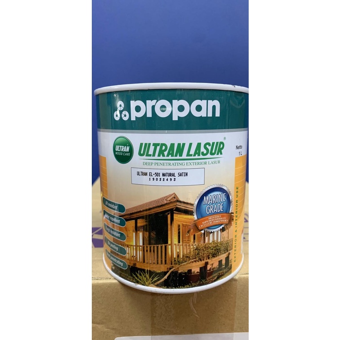 Jual Paint Cat Politur Propan Ultran Lasur El Laser Color Ltr Shopee Indonesia