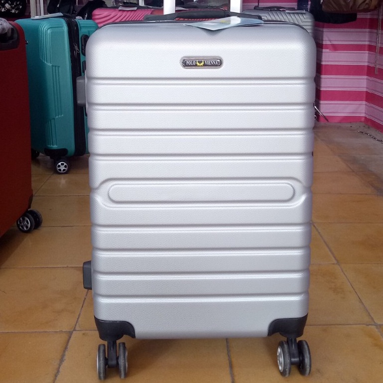 koper POLO VIENNA 22 Inch,travel bag,koper keren murah/koper POLO fiber abs hardcase roda 4