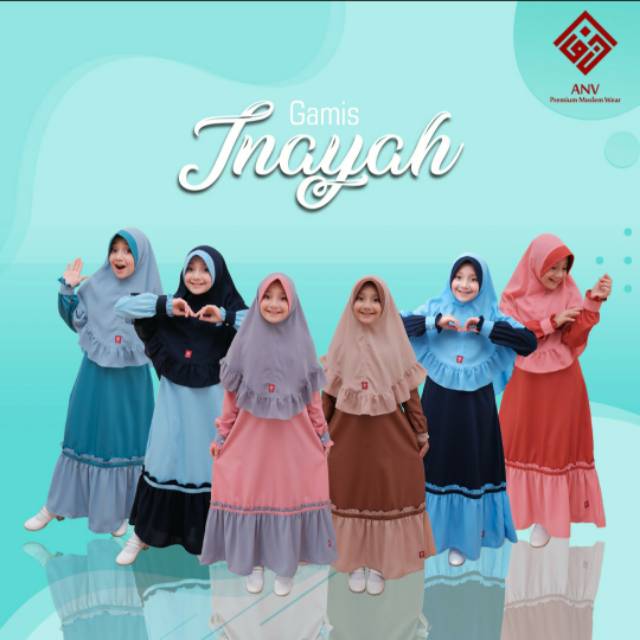 Gamis Inayah Kids ANV