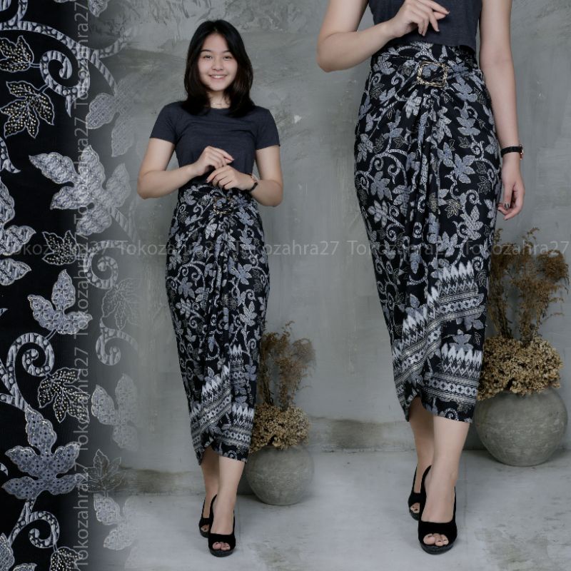 Rok Lilit Modern Motif Paya Rok Kondangan Bawahan Kebaya Rok Wisuda