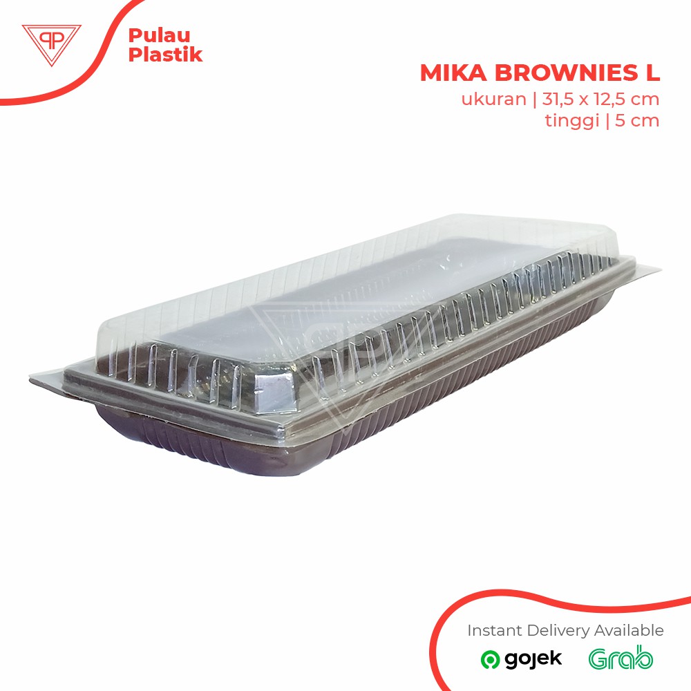 Mika brownies size L / Tray brownies / Box Brownies / Bx Brownies L / Isi 50pcs