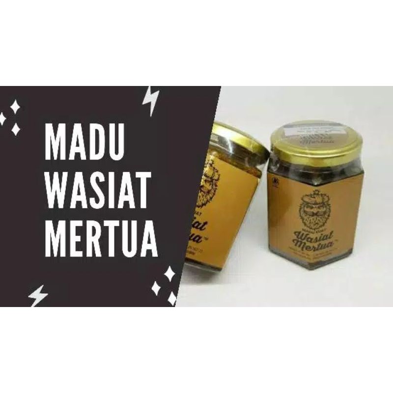 

Madu Wasiat Mertua/Madu Laki - Laki/Madu Kesehatan