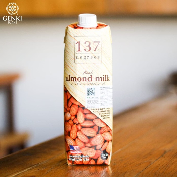 

ds211vz 137 Degrees Almond Milk Unsweetened - 1 L Xa201As