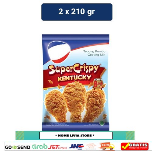 

Kobe Tepung Kentucky Supercrispy 210 gr x2