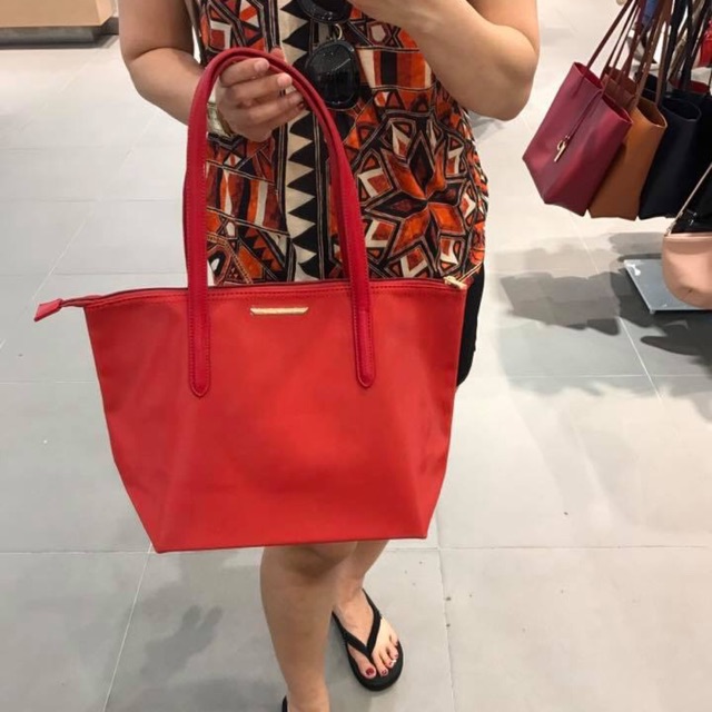 VINCCI red tote bag murah original