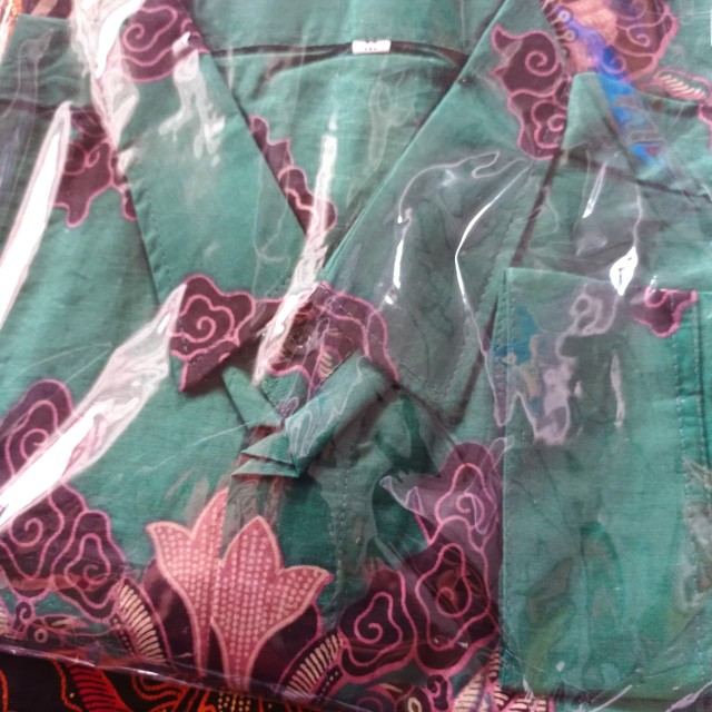 Kemeja Batik Spesial Navy / Batik Pria Lengan Panjang / Baju Batik Pria / Seragam Batik