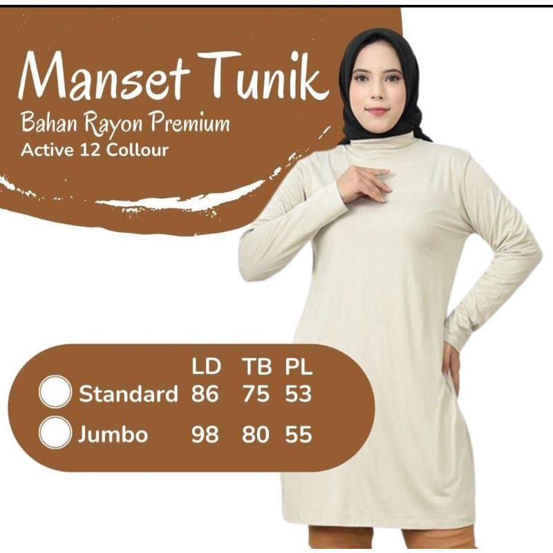 Manset Tunik Premium / Manset Wanita